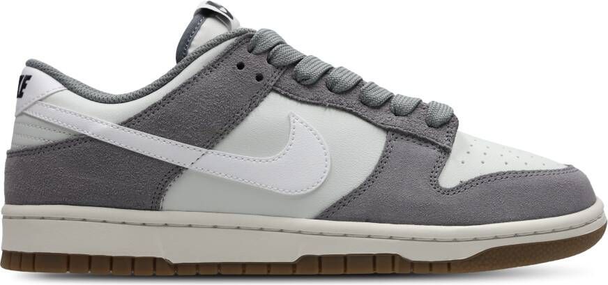 Nike Dunk Heren Schoenen Grijs Maat: 41 Leer Foot Locker