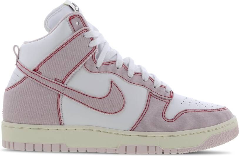 Nike Dunk High 1985 'Barely Rose Denim' DQ8799-100 roze wit sneakers hoog - Foto 3