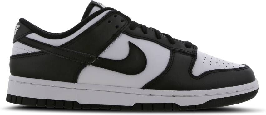 Nike Dunk Sneakers Dunk Low Retro White Black Panda Nike, Zwart, Dames -  Schoenen.nl