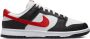 Nike Dunk Low Retro Black University Red-White - Thumbnail 2