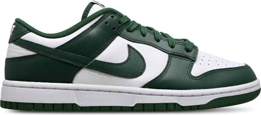 Nike Dunk Heren Schoenen Wit Maat: 40 Leer Foot Locker