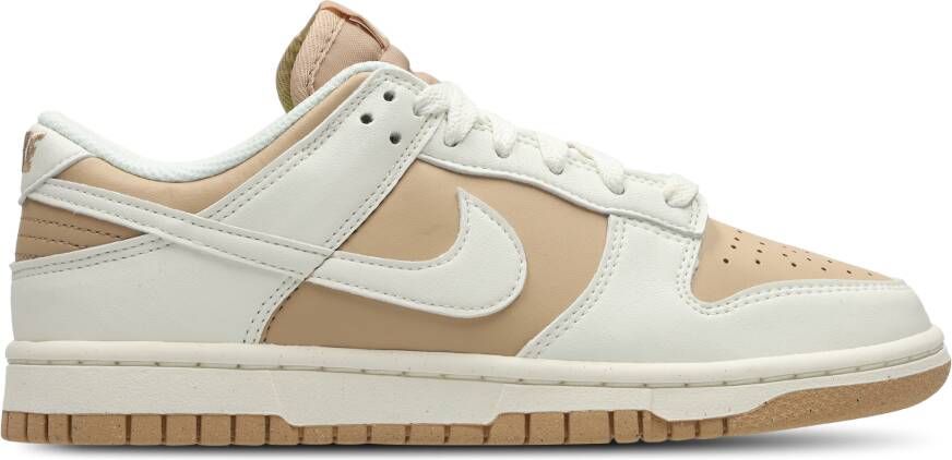 Nike Dunk Dames Schoenen Beige Maat: 41 Leer Foot Locker