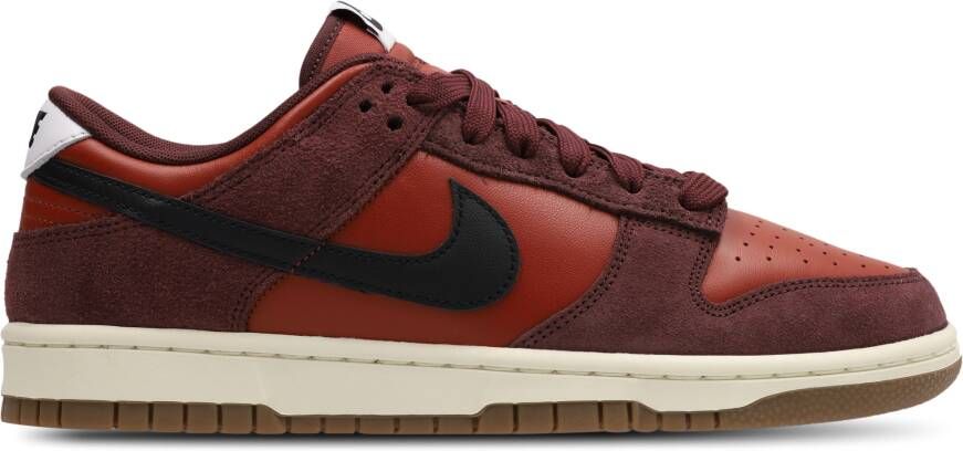 Nike Dunk Sneakers Heren Bruin Leer