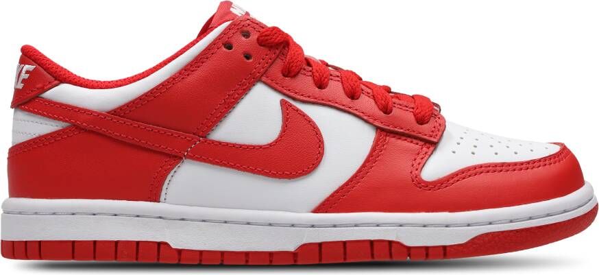 Nike Dunk Unisex Schoenen Wit Maat: 36 Leer Foot Locker
