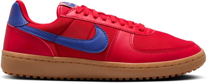 Nike Field General Sneakers Dames Rood Mesh Synthetisch