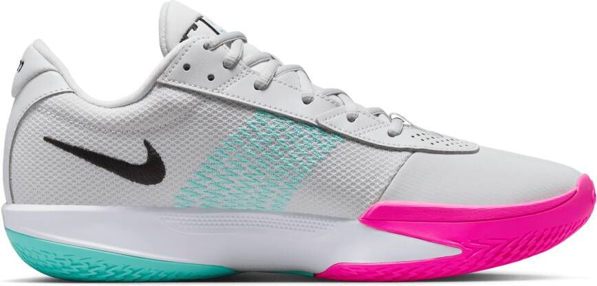 Nike G.t. Cut Academy Heren Schoenen Grijs Maat: 43 Mesh Synthetisch Foot Locker