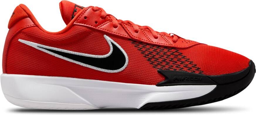 Nike G.t. Cut Academy Sneakers Heren Rood Mesh Synthetisch