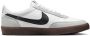 Nike Retro Leren Tennisschoen Wit Zwart White Heren - Thumbnail 3