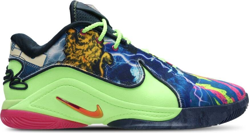 Nike LeBron Heren Schoenen Blauw Maat: 41 Mesh Synthetisch Foot Locker