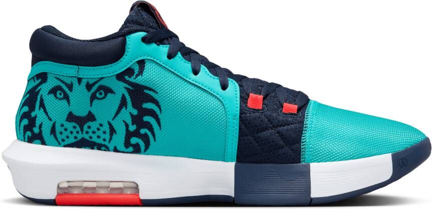 Nike LeBron Heren Schoenen Groen Maat: 41 Leer Foot Locker