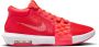Nike LeBron Heren Schoenen Rood Maat: 40.5 Mesh Synthetisch Foot Locker - Thumbnail 2