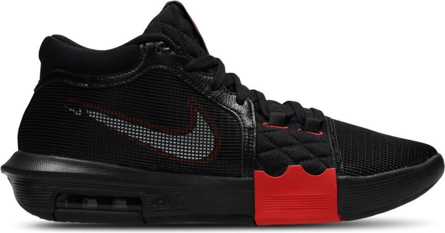 Nike LeBron Heren Schoenen Zwart Maat: 42.5 Mesh Synthetisch Foot Locker