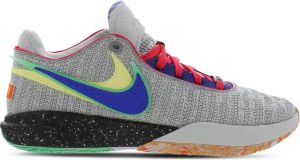 Nike Lebron 20 Message In A Bottle Light Silver Hyper Royal-Lemon Chiffon