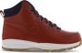 Nike Robuuste Leren Hoge Laars Oranje Orange - Thumbnail 2