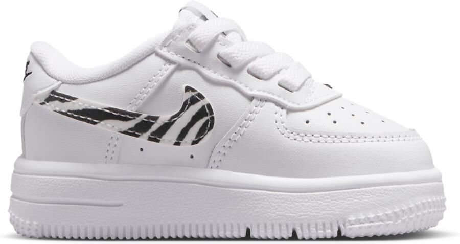 Nike 1 Low Babyschoenen Wit Mesh Synthetisch