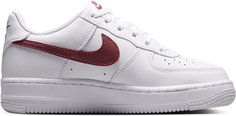 Nike Air Force Kindersneakers Wit Leer