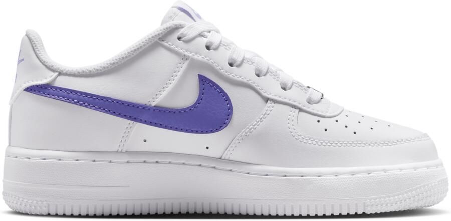 Nike Air Force Kindersneakers Wit Mesh Synthetisch