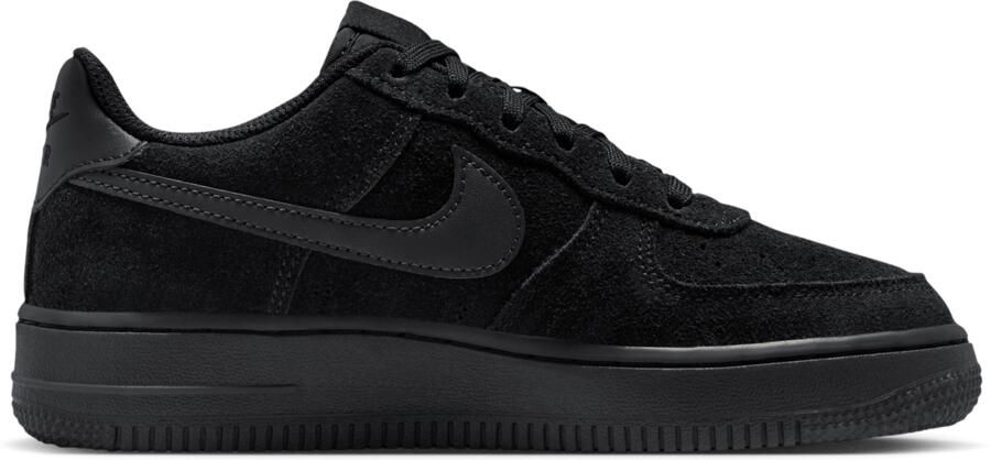 Nike Air Force Kindersneakers Zwart Mesh Synthetisch