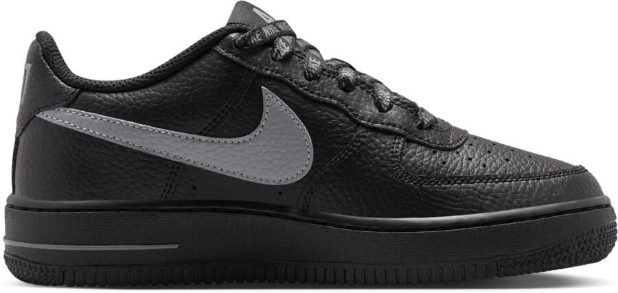 Nike Air Force Kindersneakers Zwart Mesh Synthetisch