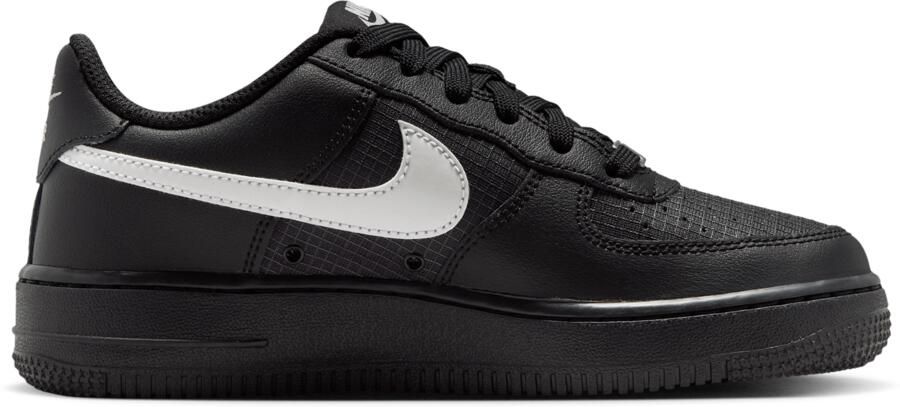 Nike Air Force Kindersneakers Zwart Mesh Synthetisch