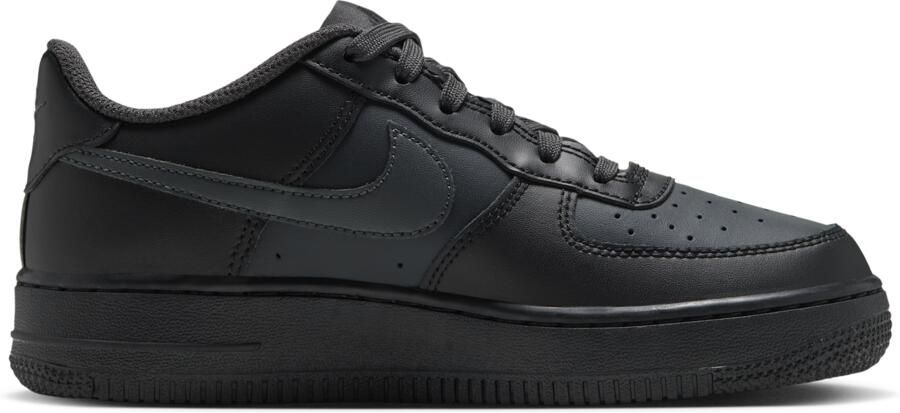 Nike Air Force Kindersneakers Zwart Mesh Synthetisch