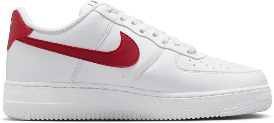 Nike Air Force Sneakers Dames Wit Mesh Synthetisch