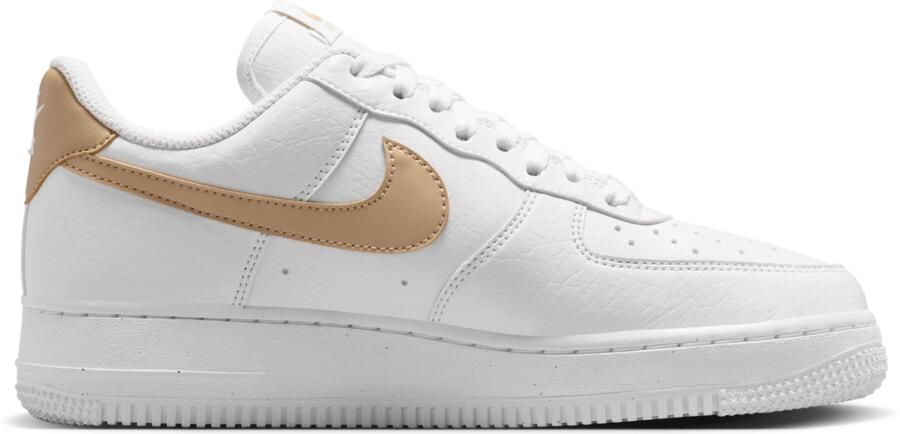 Nike Air Force Sneakers Dames Wit Mesh Synthetisch