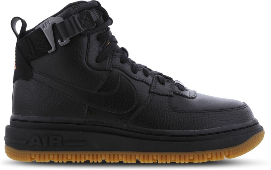 Nike Air Force Sneakers Dames Zwart Mesh Synthetisch - Foto 3