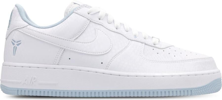 Nike Air Force Sneakers Heren Blauw Leer