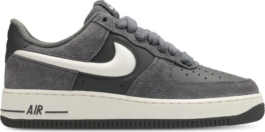 Nike Air Force Sneakers Heren Grijs Leer