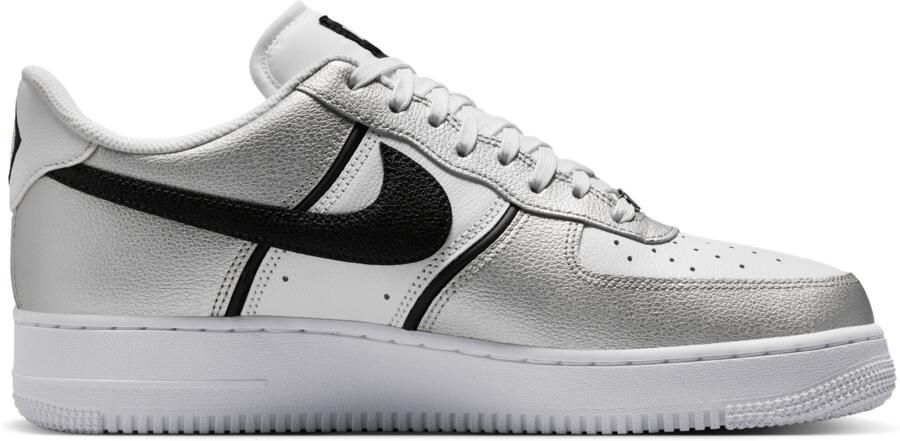 Nike Air Force Sneakers Heren Grijs Mesh Synthetisch