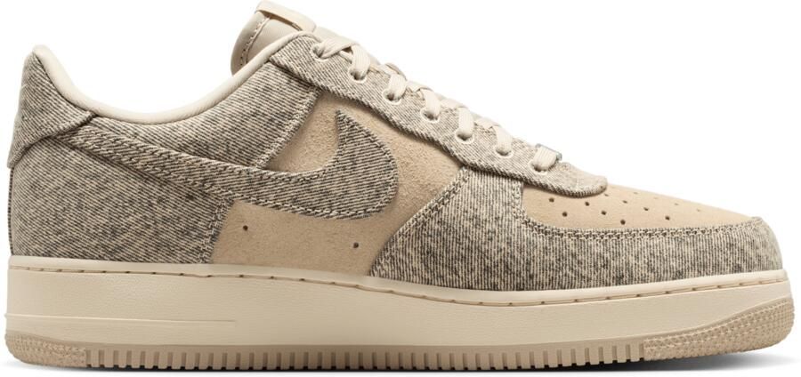 Nike Air Force Sneakers Heren Groen Leer