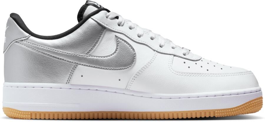 Nike Air Force Sneakers Heren Wit Mesh Synthetisch