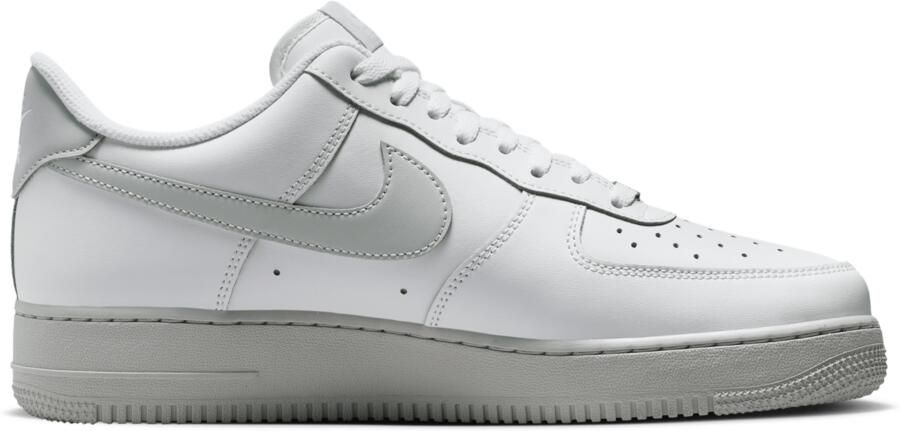 Nike Air Force Sneakers Heren Wit Mesh Synthetisch
