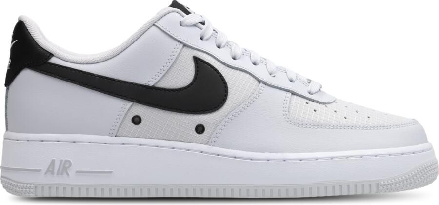 Nike Air Force Sneakers Heren Zwart Leer