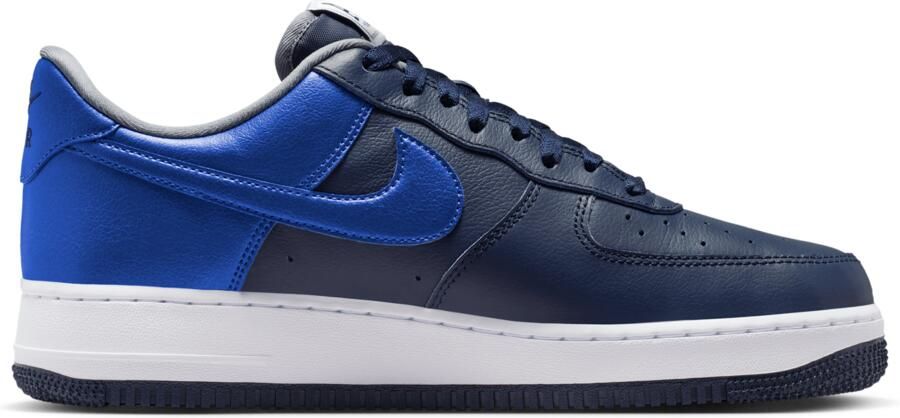 Nike Air Force Sneakers Heren Zwart Mesh Synthetisch