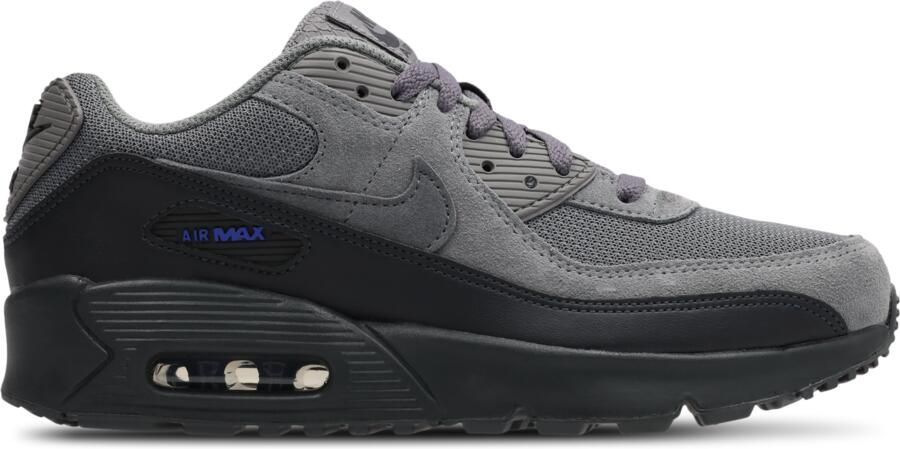 Nike Air Max 90 Kindersneakers Grijs Leer
