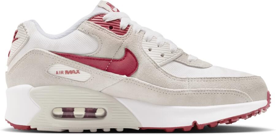 Nike Air Max 90 Kindersneakers Wit Mesh Synthetisch