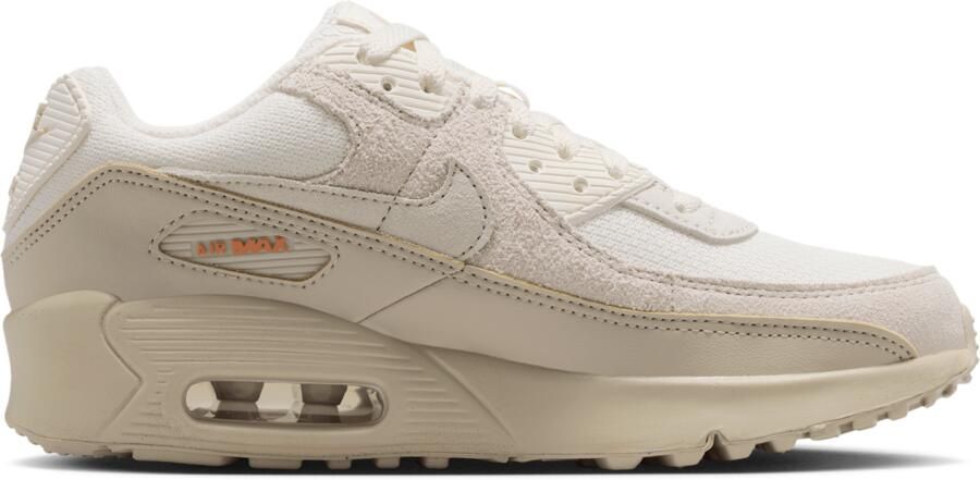 Nike Air Max 90 Kindersneakers Zwart Mesh Synthetisch