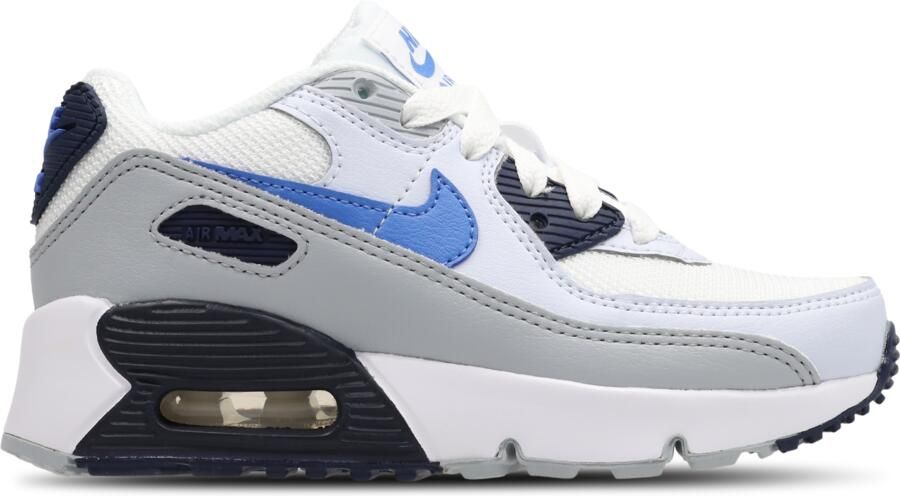 Nike Air Max 90 Peuterschoenen Wit Leer Synthetisch