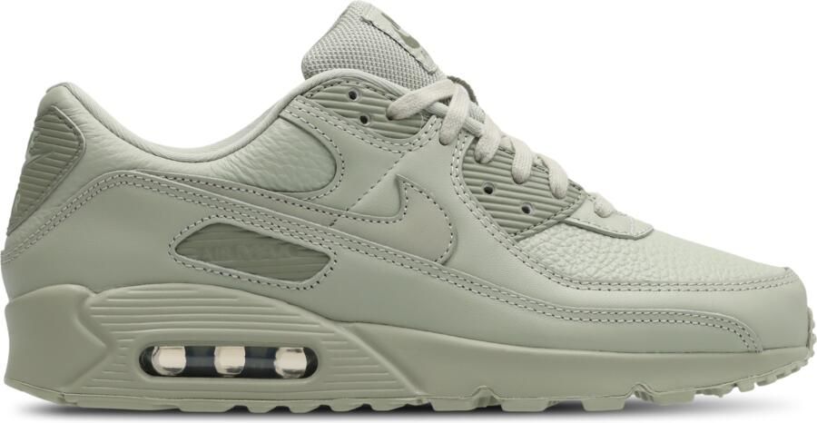 Nike Air Max 90 Sneakers Heren Grijs Mesh Synthetisch
