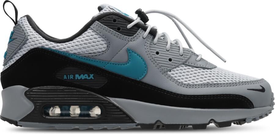 Nike Air Max 90 Sneakers Heren Grijs Mesh Synthetisch