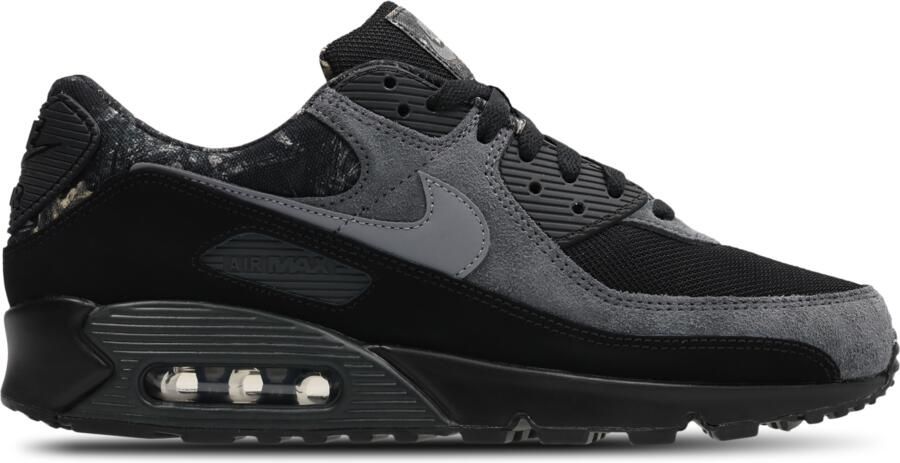 Nike Air Max 90 Sneakers Heren Zwart Mesh Synthetisch - Foto 5