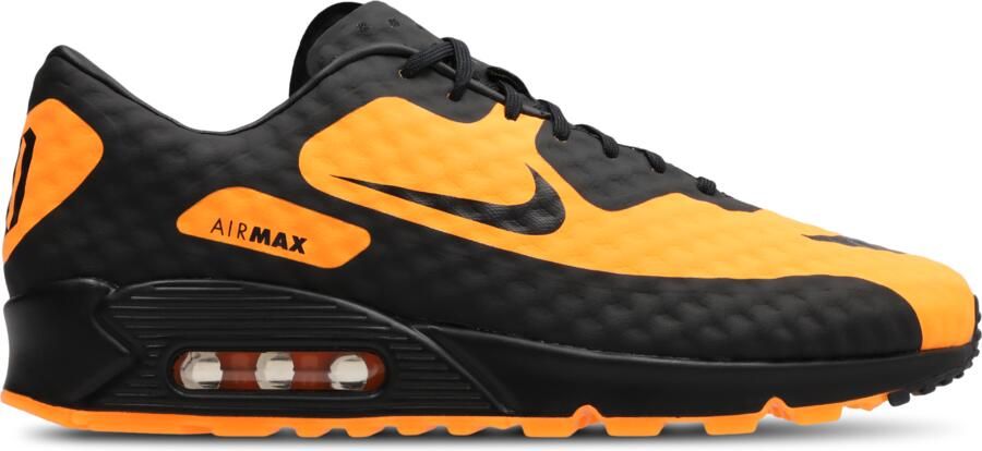Nike Air Max 90 Sneakers Heren Zwart Mesh Synthetisch