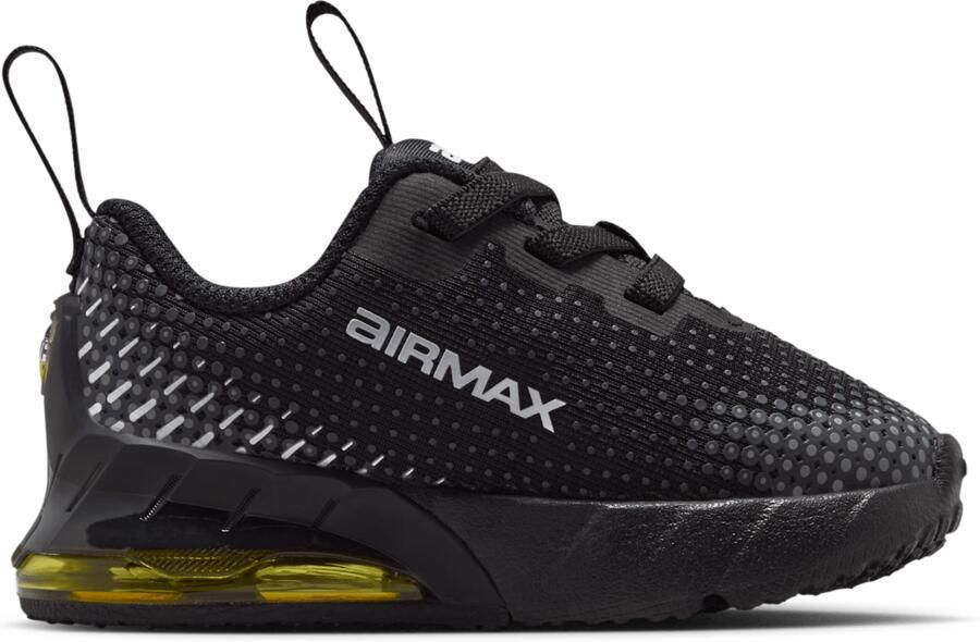 Nike Air Max Peuterschoenen Zwart Mesh Synthetisch
