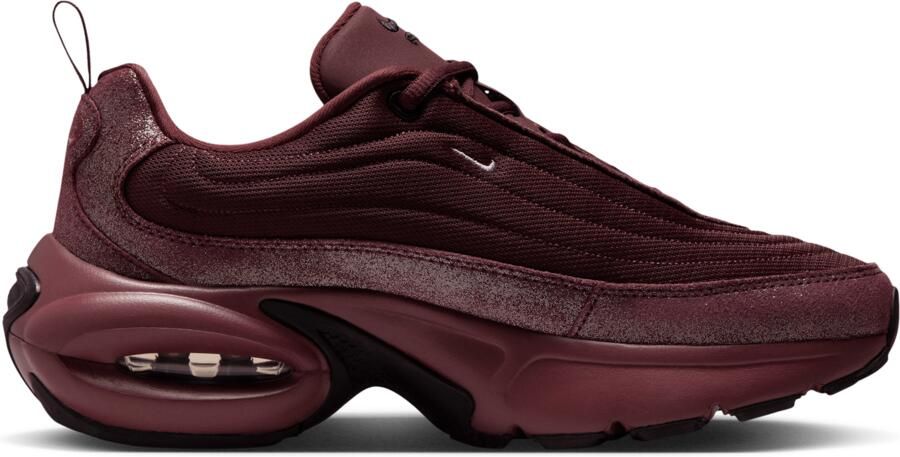 Nike Air Max Sneakers Dames Rood Mesh Synthetisch