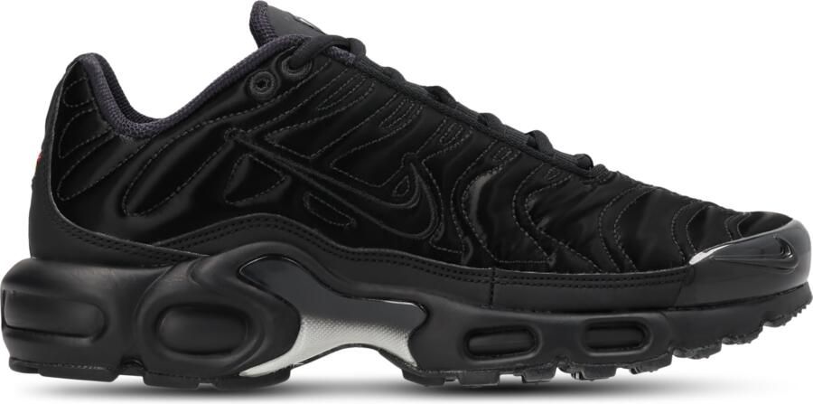 Nike Tuned Sneakers Dames Zwart Mesh Synthetisch