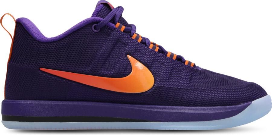 Nike Book 2 Sneakers Heren Paars Mesh Synthetisch