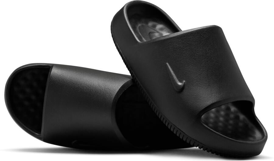 Nike Calm Slippers en Sandalen Dames Zwart Mesh Synthetisch - Foto 2