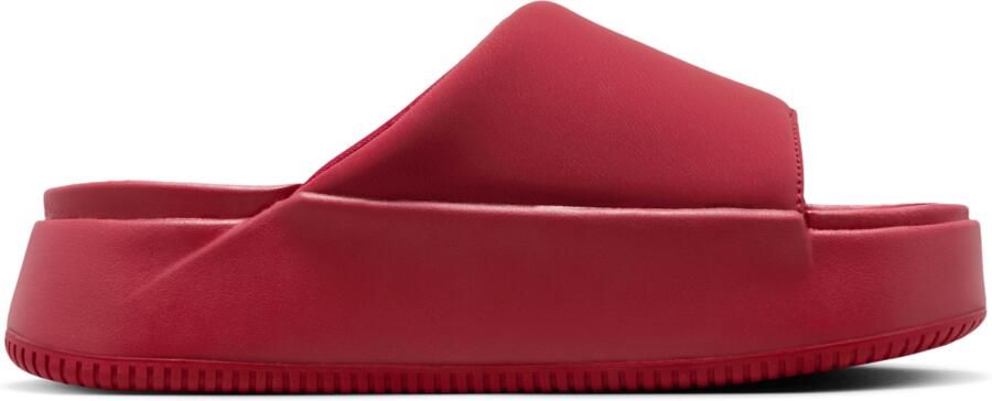 Nike Calm Sneakers Dames Rood Mesh Synthetisch